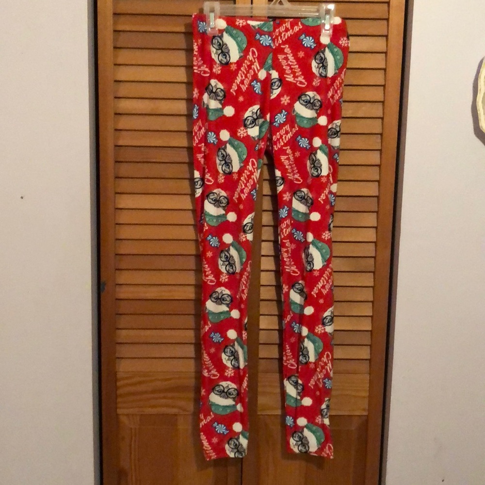 Merry Christmas Cat Leggings